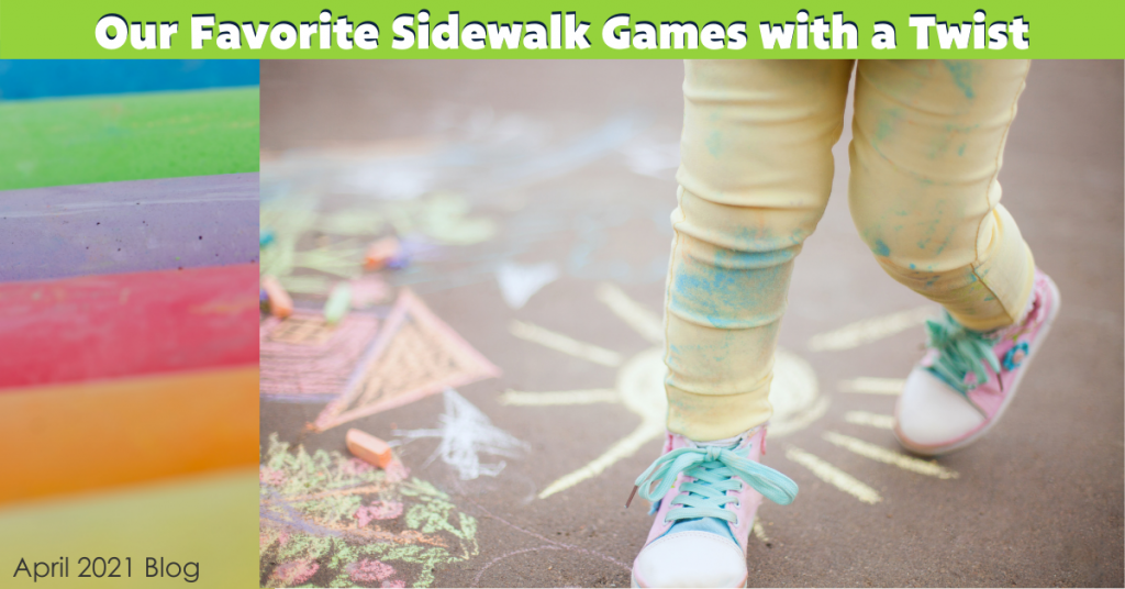 Our Favorite Sidewalk Games with a Twist