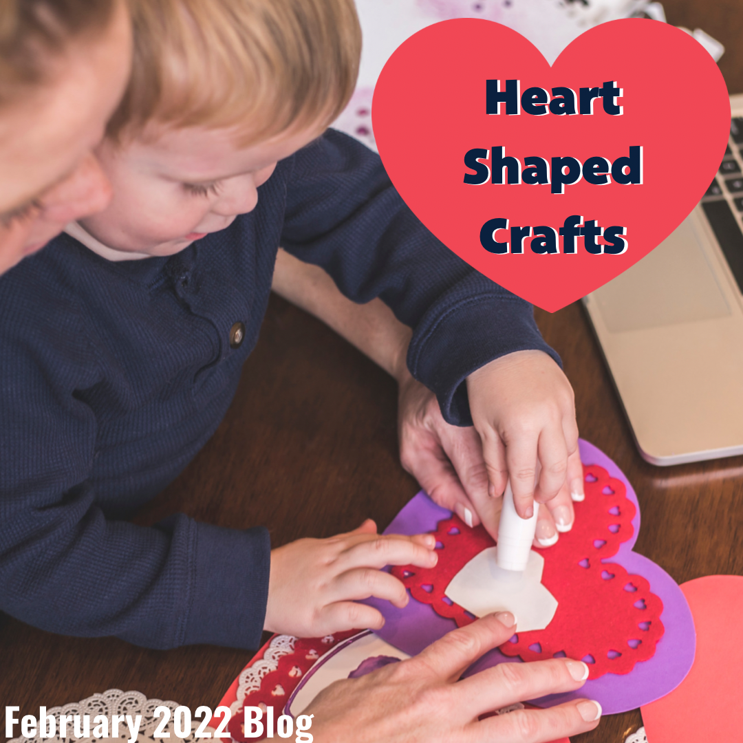 Heart Shaped Crafts for Heart Health Month