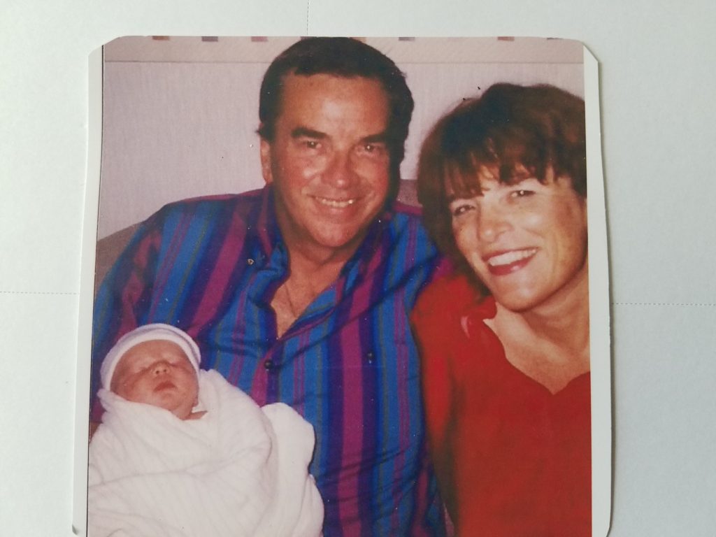 Bob, Jill, and Baby Megan Manly