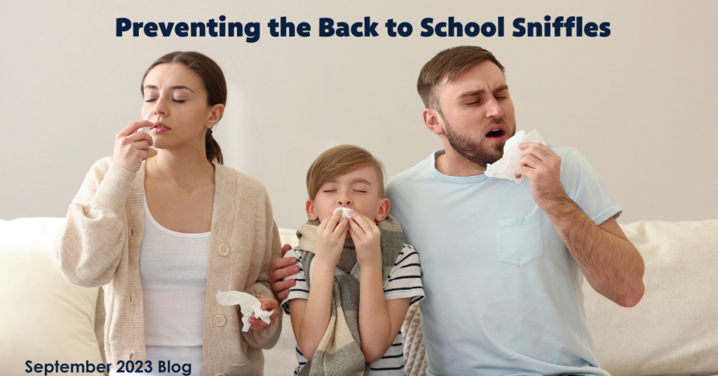 Back-to-school sniffles